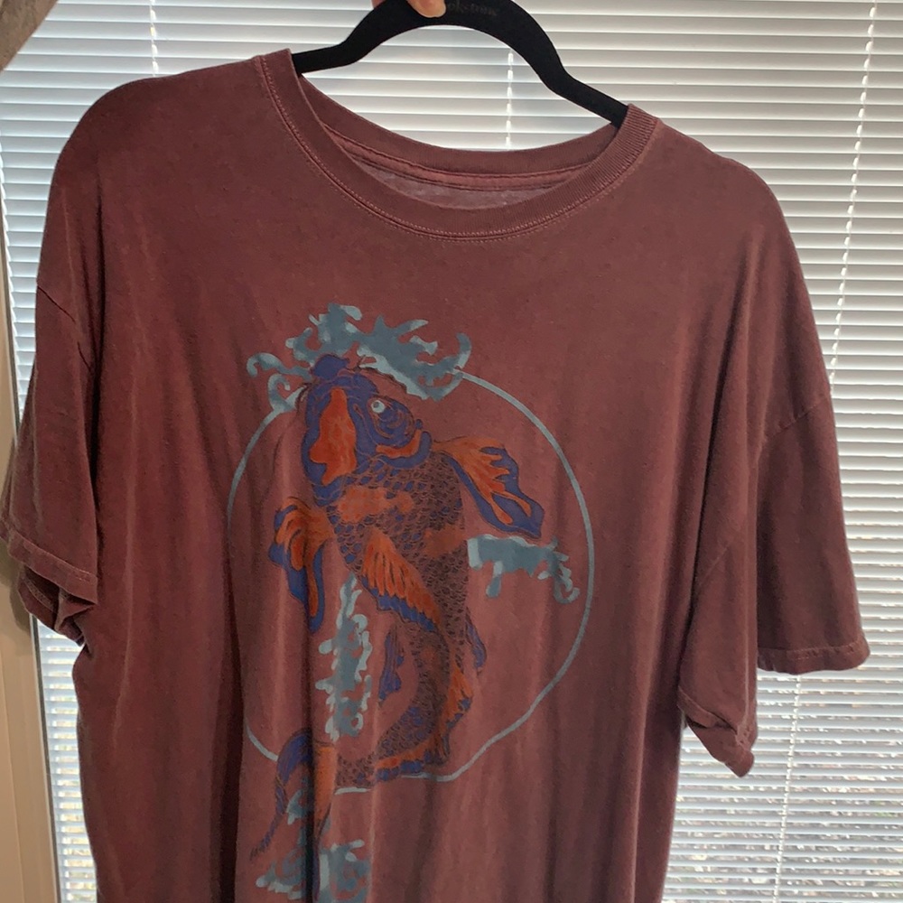 urban outfitters purple oversized tee